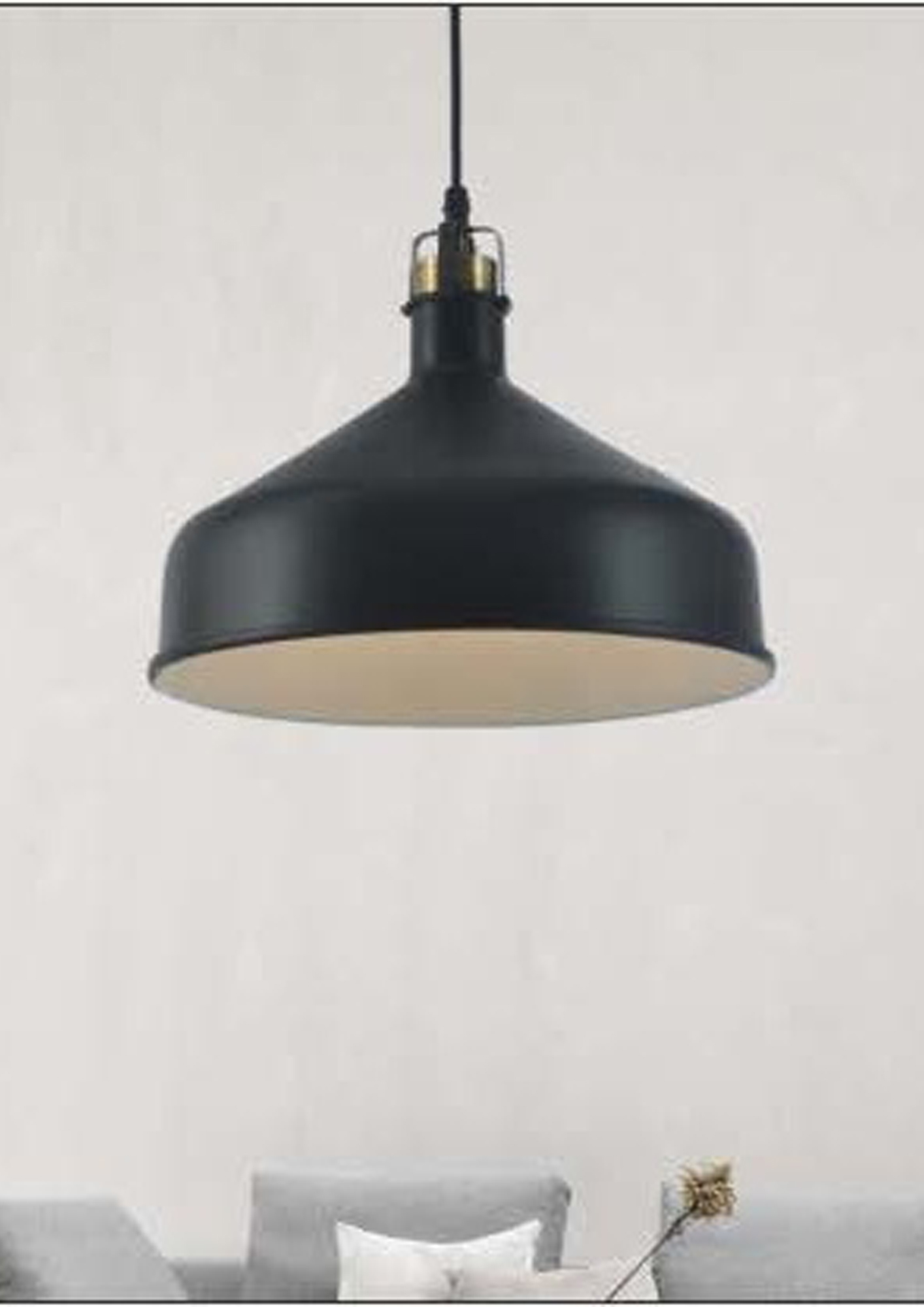 Beyond Lights - Black Pendant Light- GL
